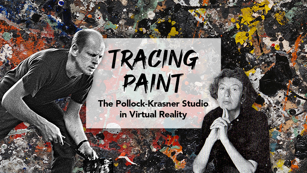 Virtual Reality tour of the Pollock-Krasner studio