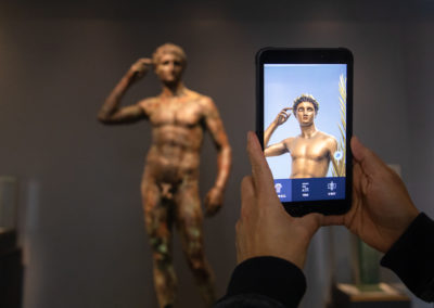A 2,000-year-old Greek bronze in AR